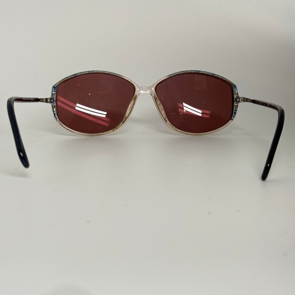 Silhouette SPX M 1861 Sunglasses Womens Blue Clear Frames Austria 54-12-130 6051 main image 4